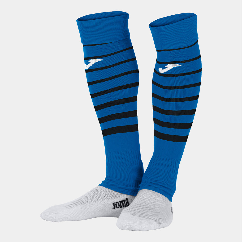 Joma Premier II Cut Sock 4 Pack (Royal/Black)