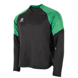 Stanno Bolt Ladies Full Zip Top (Black/Green)