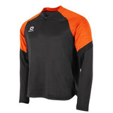 Stanno Bolt Ladies Full Zip Top (Black/Orange)