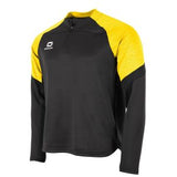 Stanno Bolt Ladies Full Zip Top (Black/Yellow)