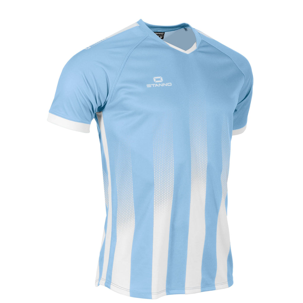 Stanno Vivid SS Football Shirt (Sky Blue/White)