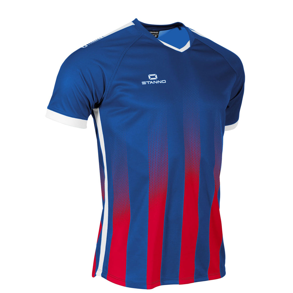 Stanno Vivid SS Football Shirt (Royal/Red)