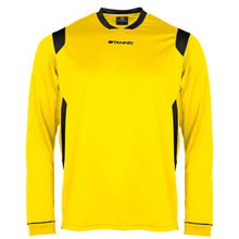 Load image into Gallery viewer, Stanno Arezzo LS Football Shirt (Yellow/Black)