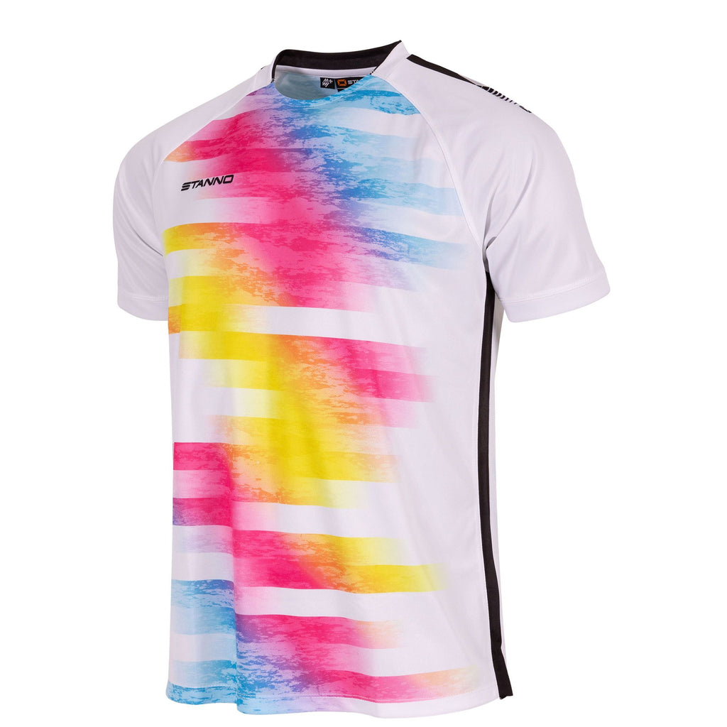 Stanno Holi II SS Football Shirt (White/Multi)