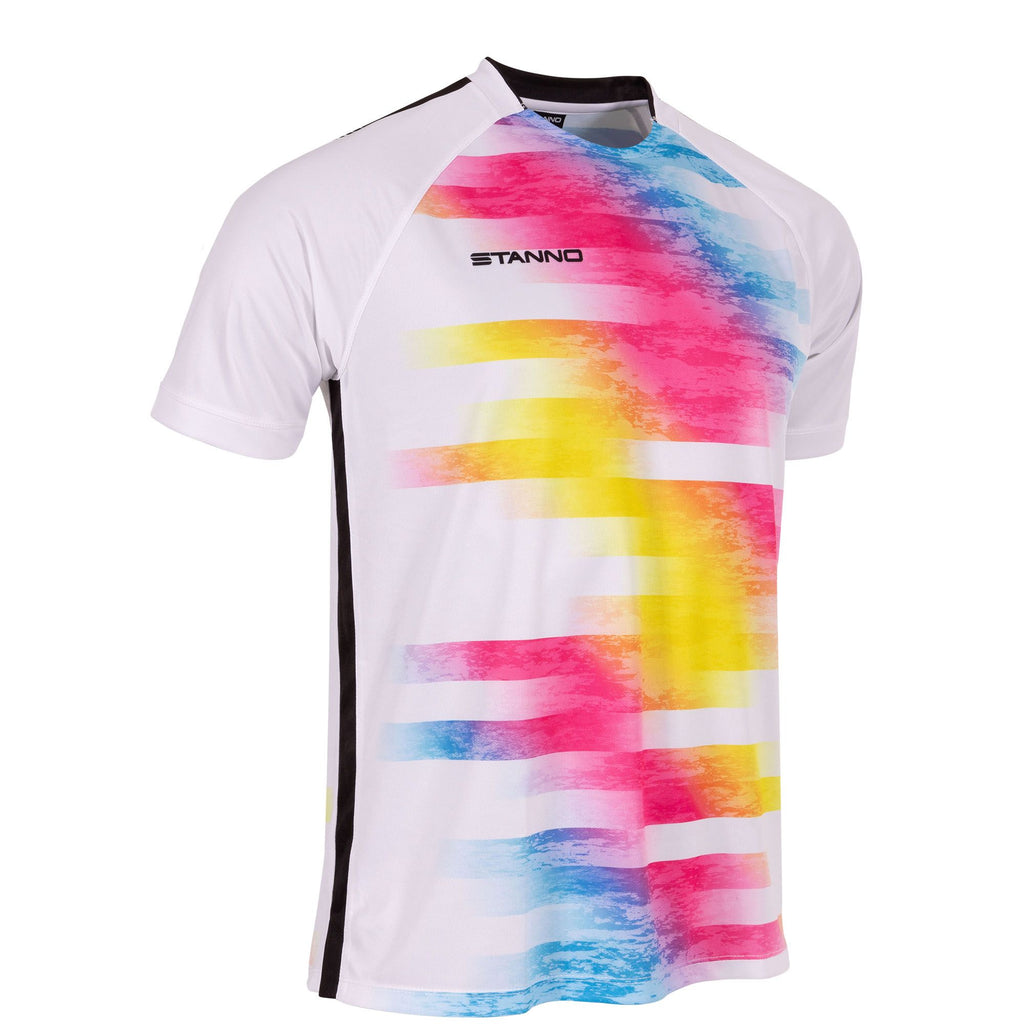 Stanno Holi II SS Football Shirt (White/Multi)