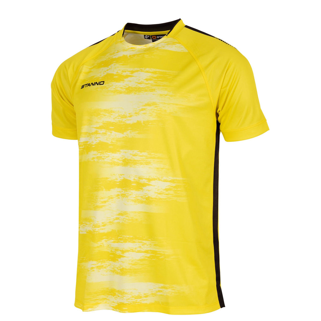 Stanno Holi II SS Football Shirt (Yellow/White/Black