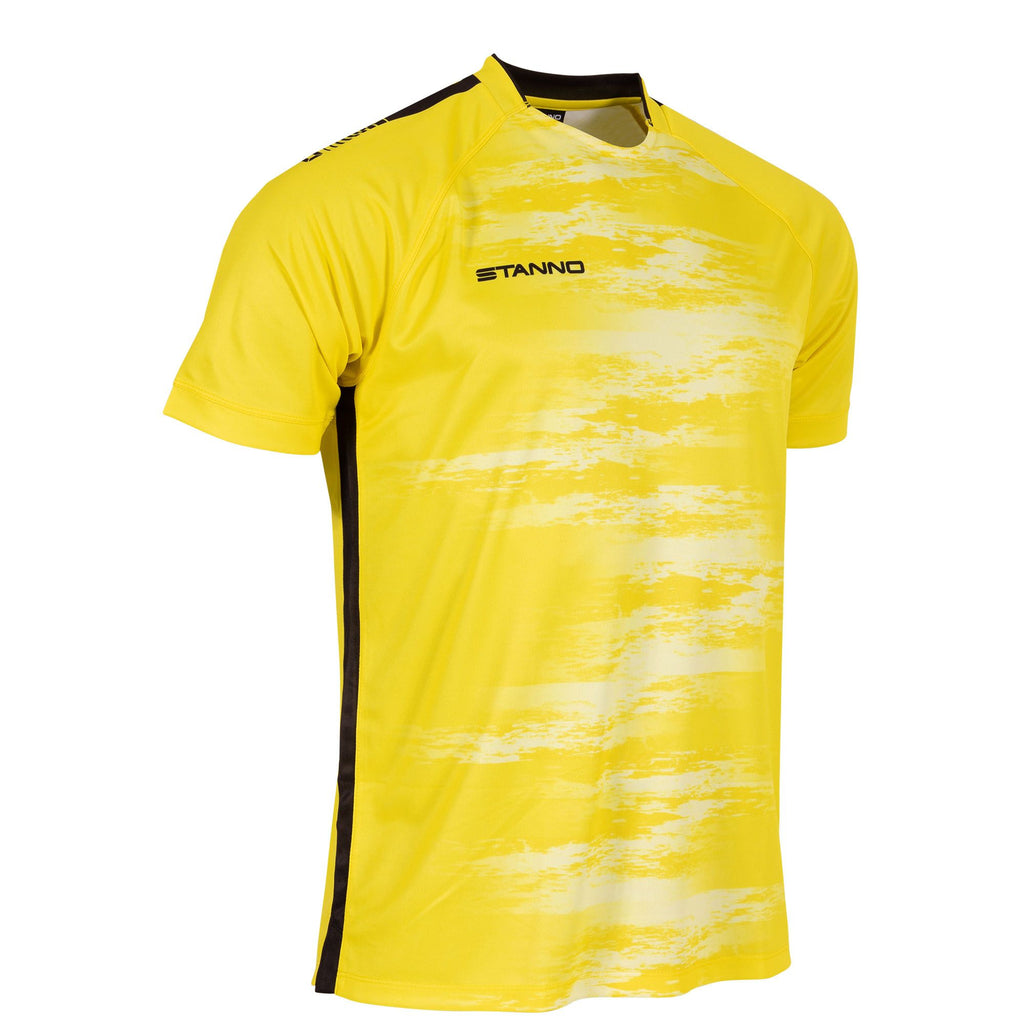 Stanno Holi II SS Football Shirt (Yellow/White/Black