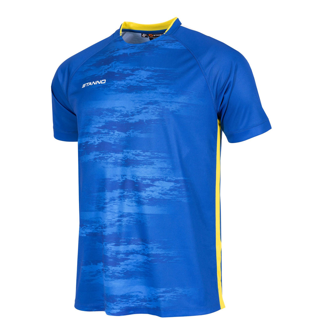 Stanno Holi II SS Football Shirt (Royal/Yellow/White)