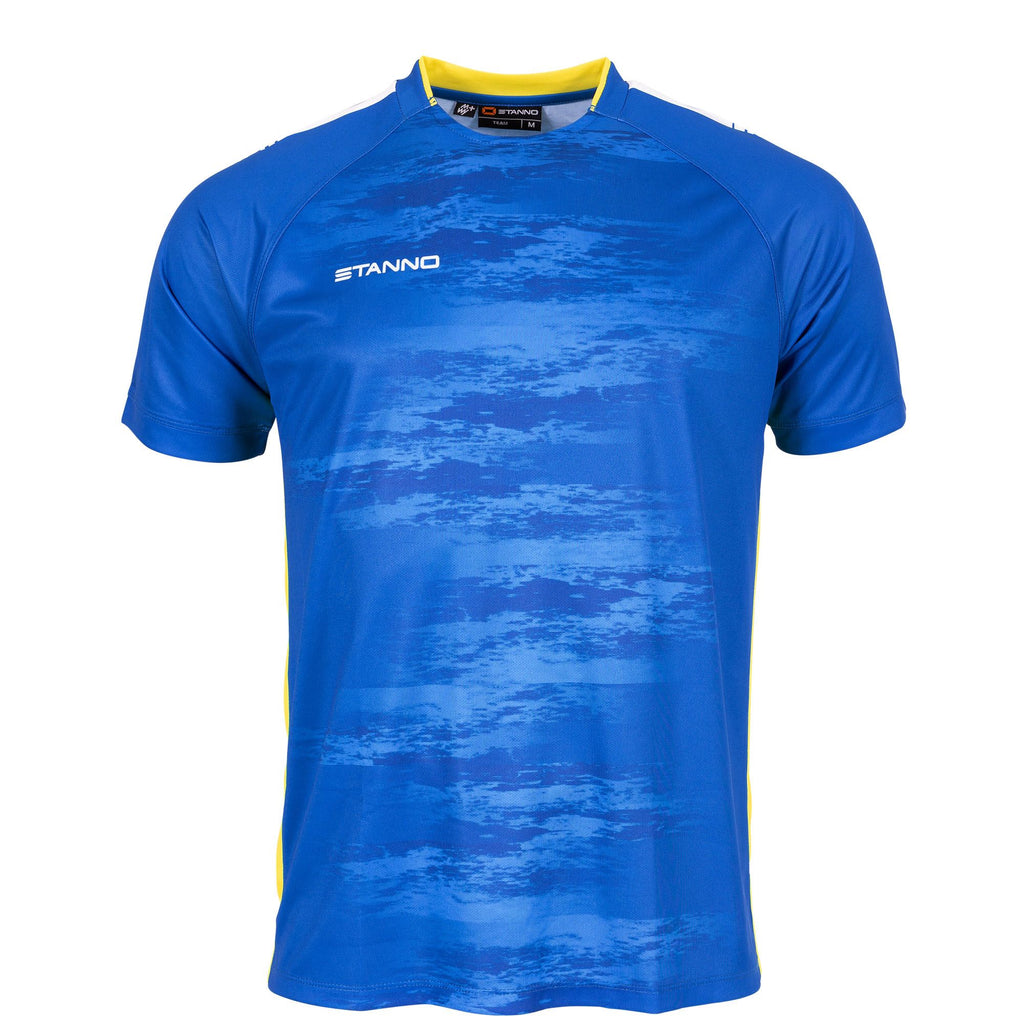 Stanno Holi II SS Football Shirt (Royal/Yellow/White)