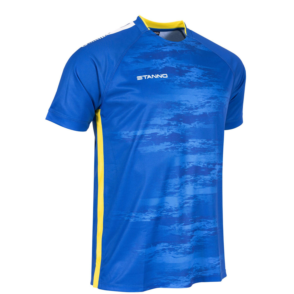 Stanno Holi II SS Football Shirt (Royal/Yellow/White)