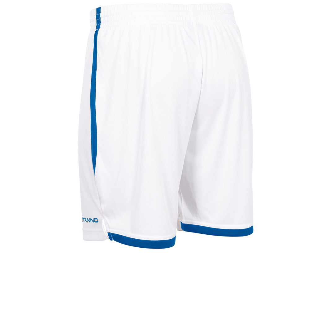 Stanno Focus II Football Shorts (White/Royal)