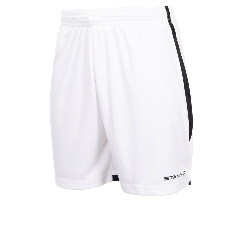 Stanno Focus II Football Shorts (White/Black)