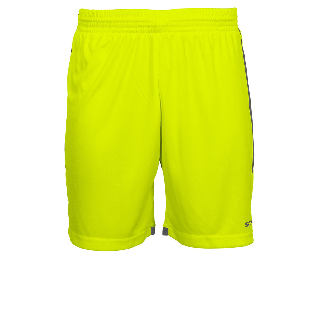 Stanno Focus II Football Shorts (Neon Yellow/Anthracite)