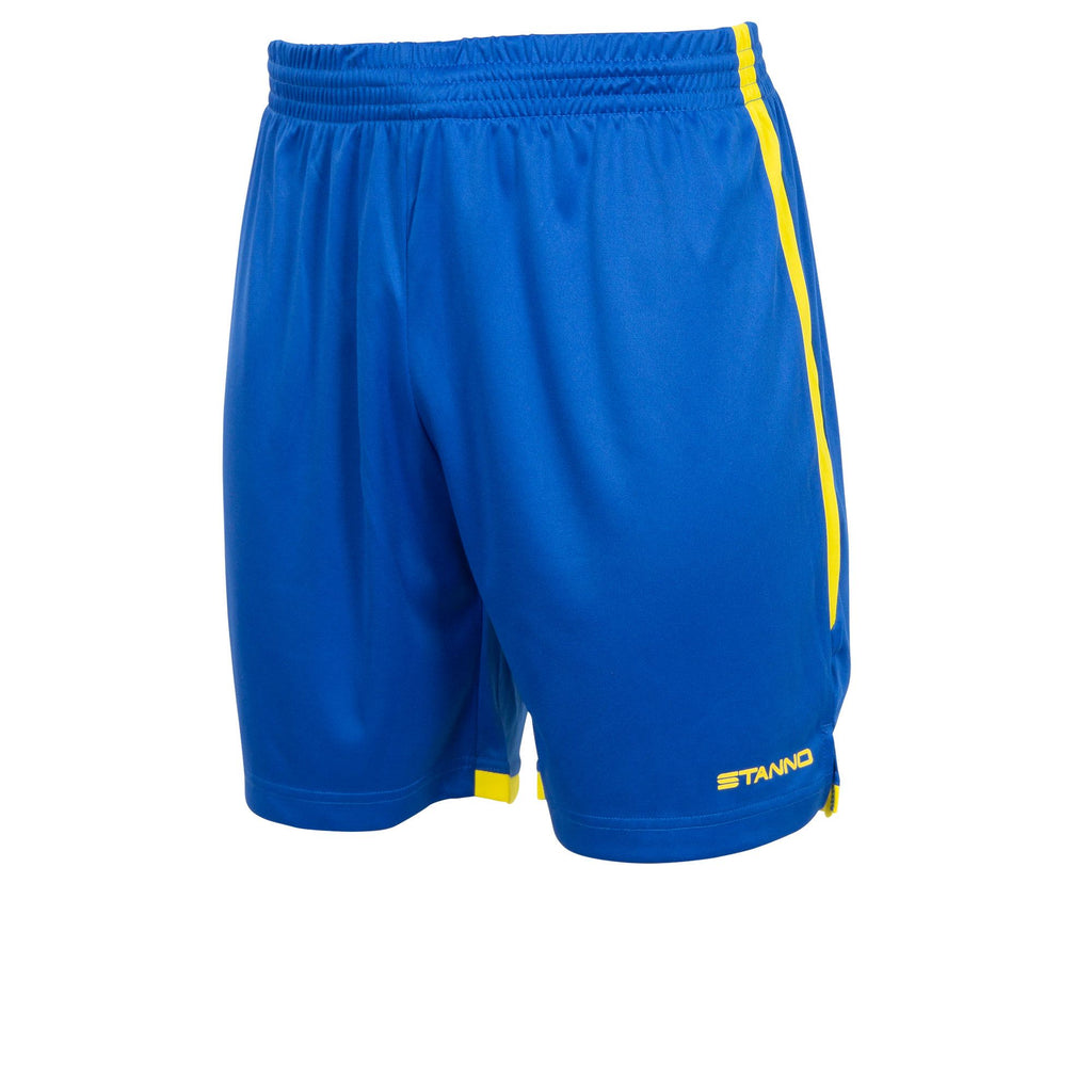 Stanno Focus II Football Shorts (Royal/Yellow)