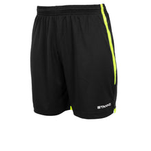 Load image into Gallery viewer, Stanno Focus II Football Shorts (Black/Neon Yellow)