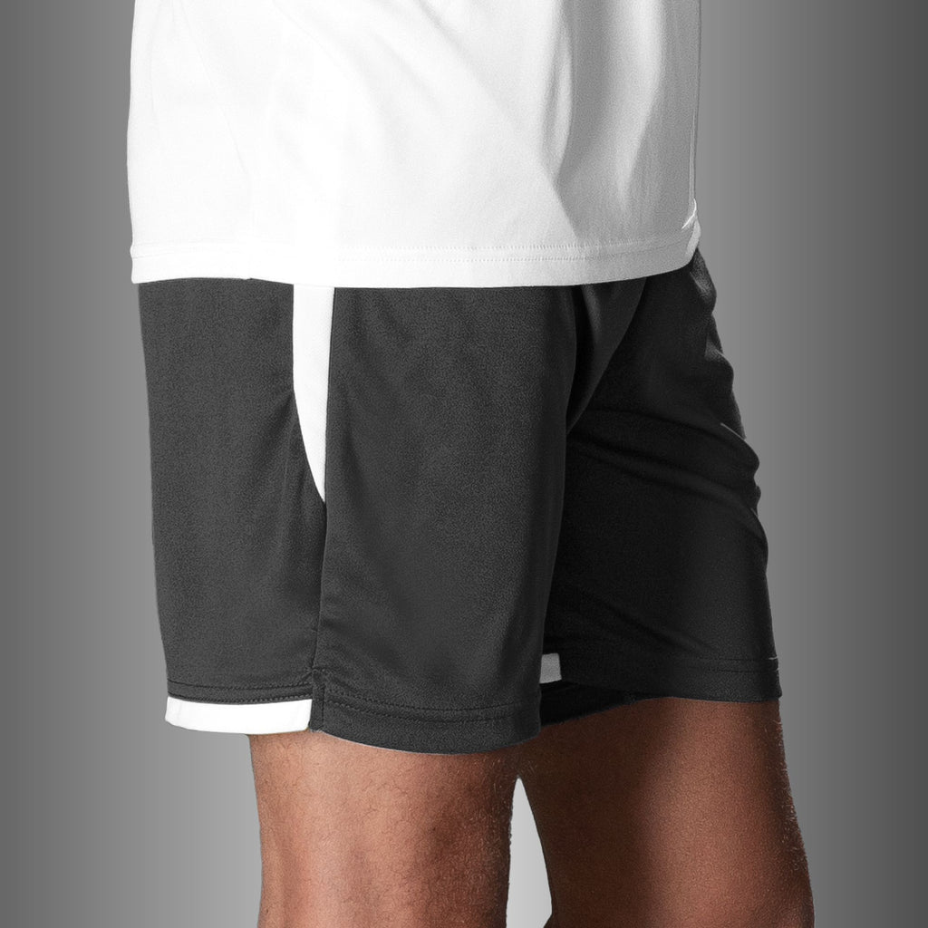 Stanno Focus II Football Shorts (Black/White)