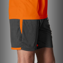 Load image into Gallery viewer, Stanno Focus II Football Shorts (Black/Orange)