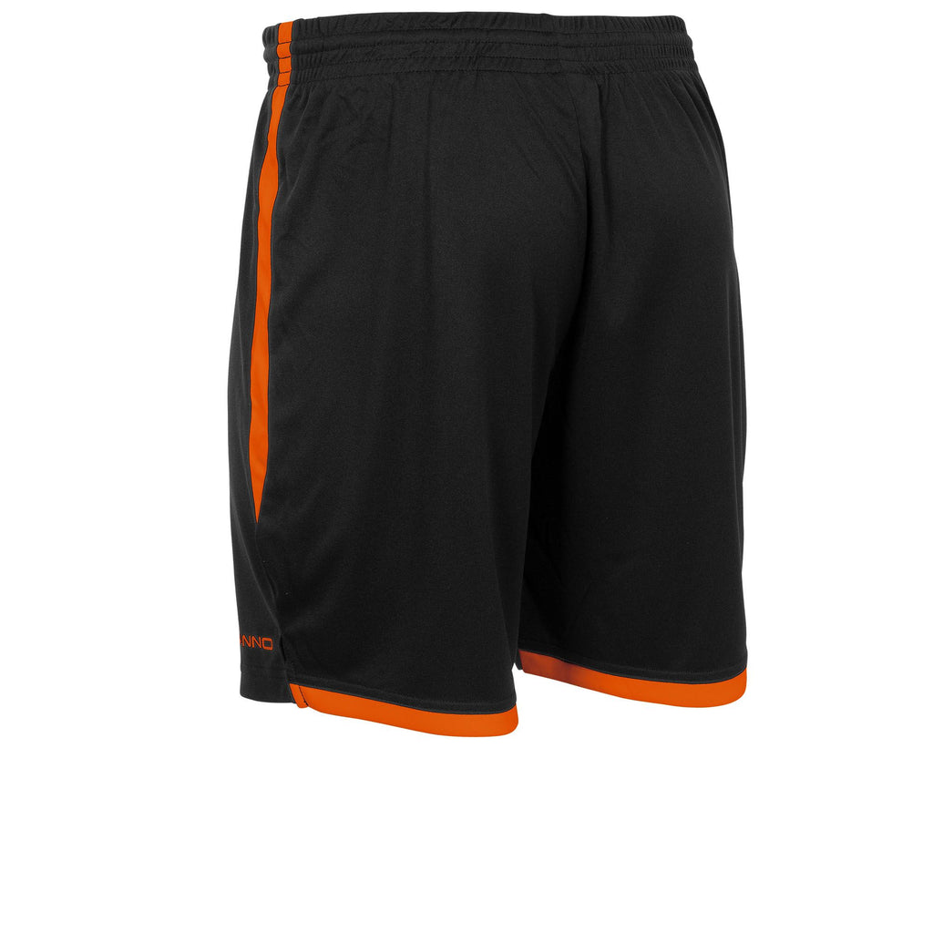 Stanno Focus II Football Shorts (Black/Orange)