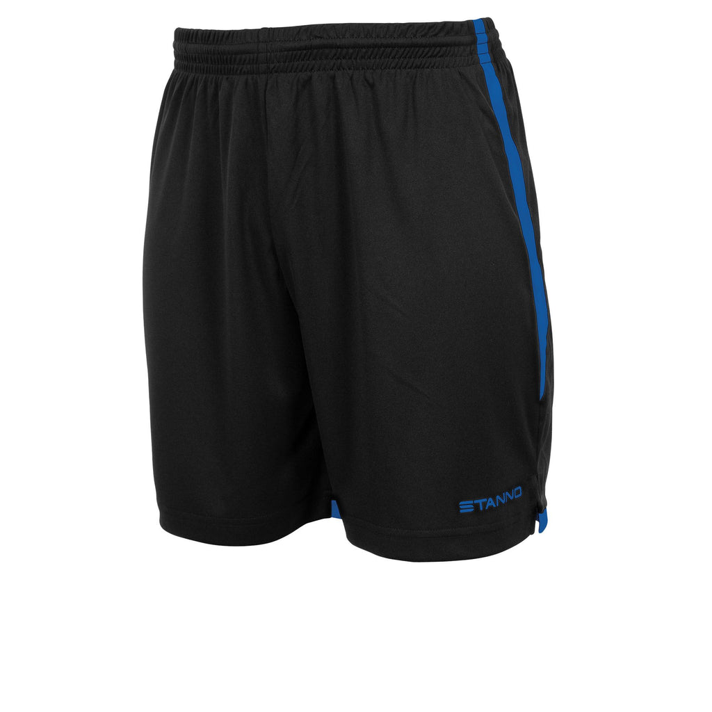 Stanno Focus II Football Shorts (Black/Royal)