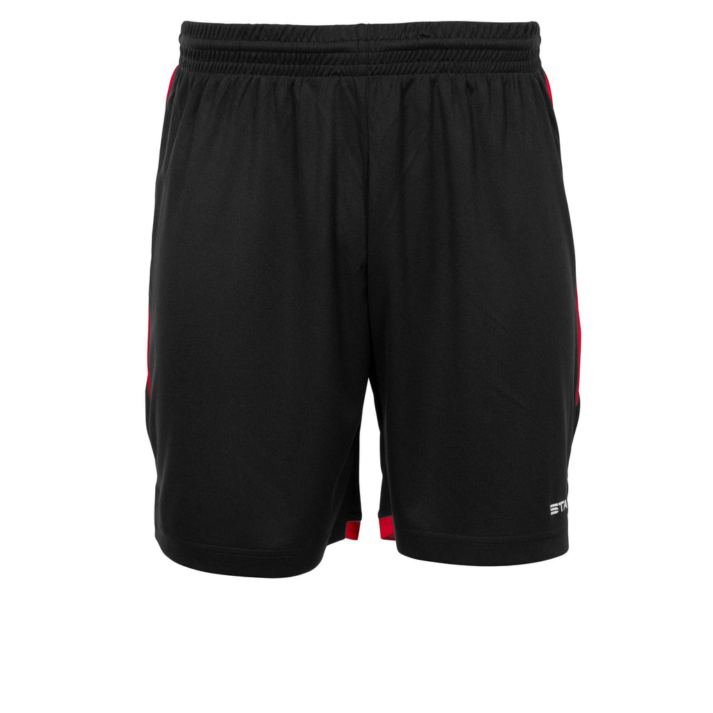 Stanno Focus II Football Shorts (Black/Red)