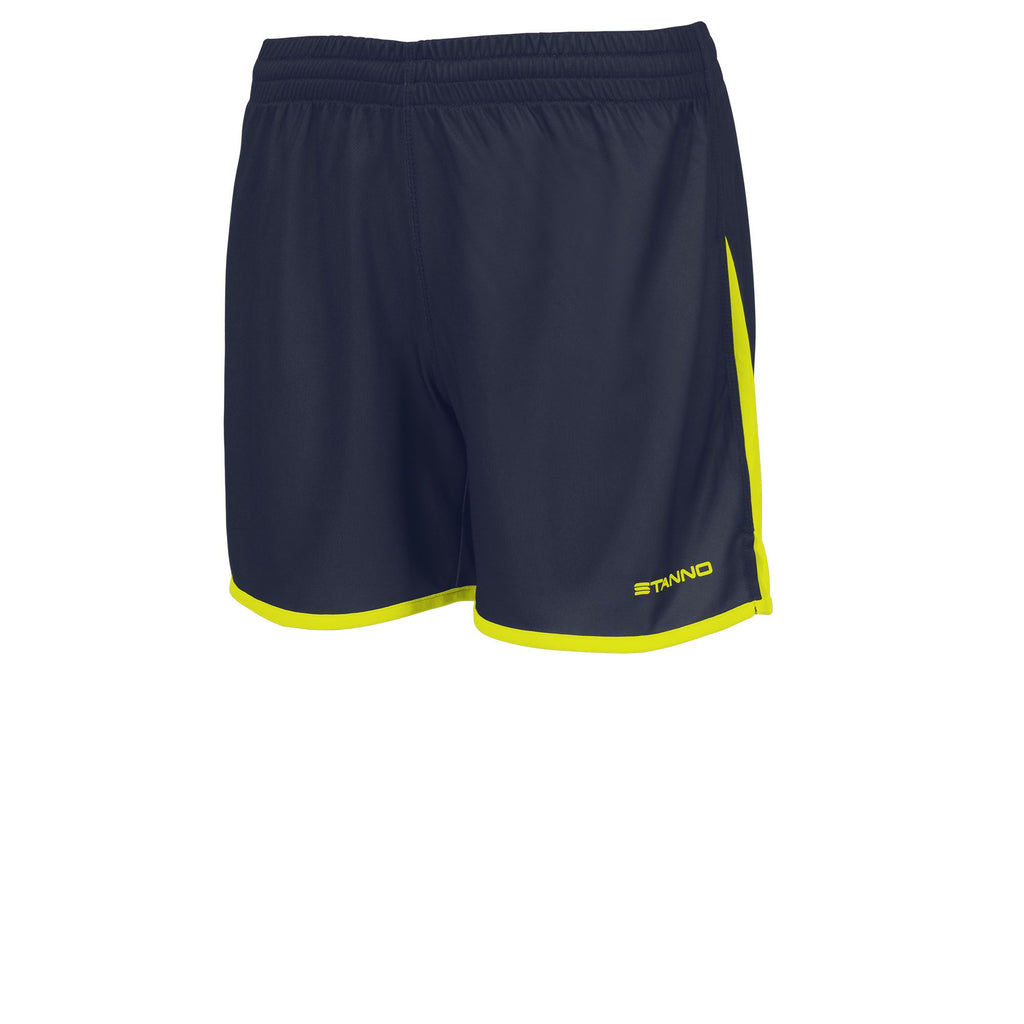 Stanno Altius Football Shorts (Dark Denim/Lime)