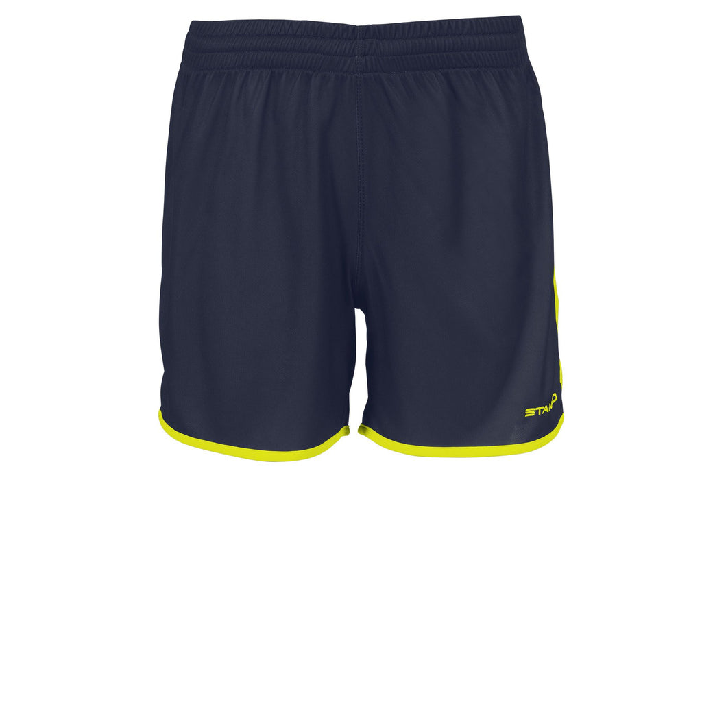 Stanno Altius Football Shorts (Dark Denim/Lime)