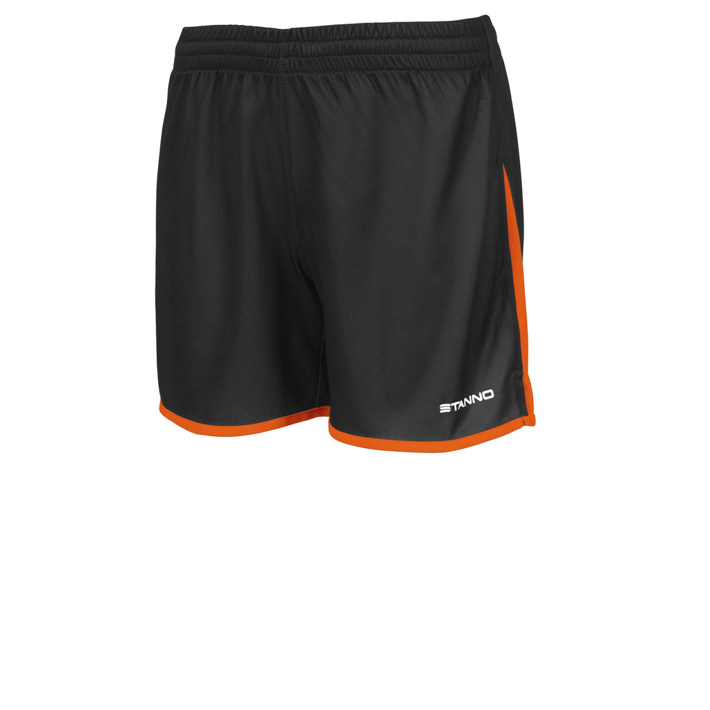 Stanno Altius Football Shorts (Black/Orange)