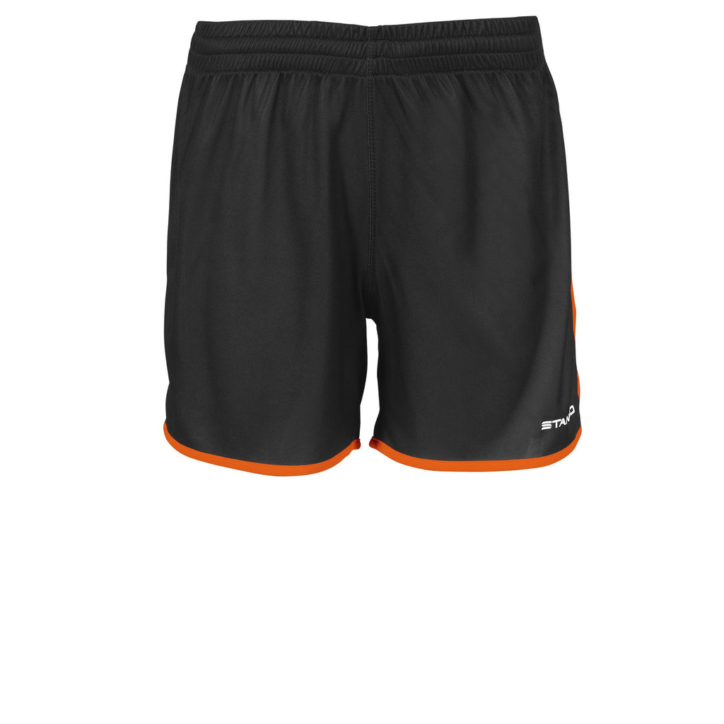 Stanno Altius Football Shorts (Black/Orange)