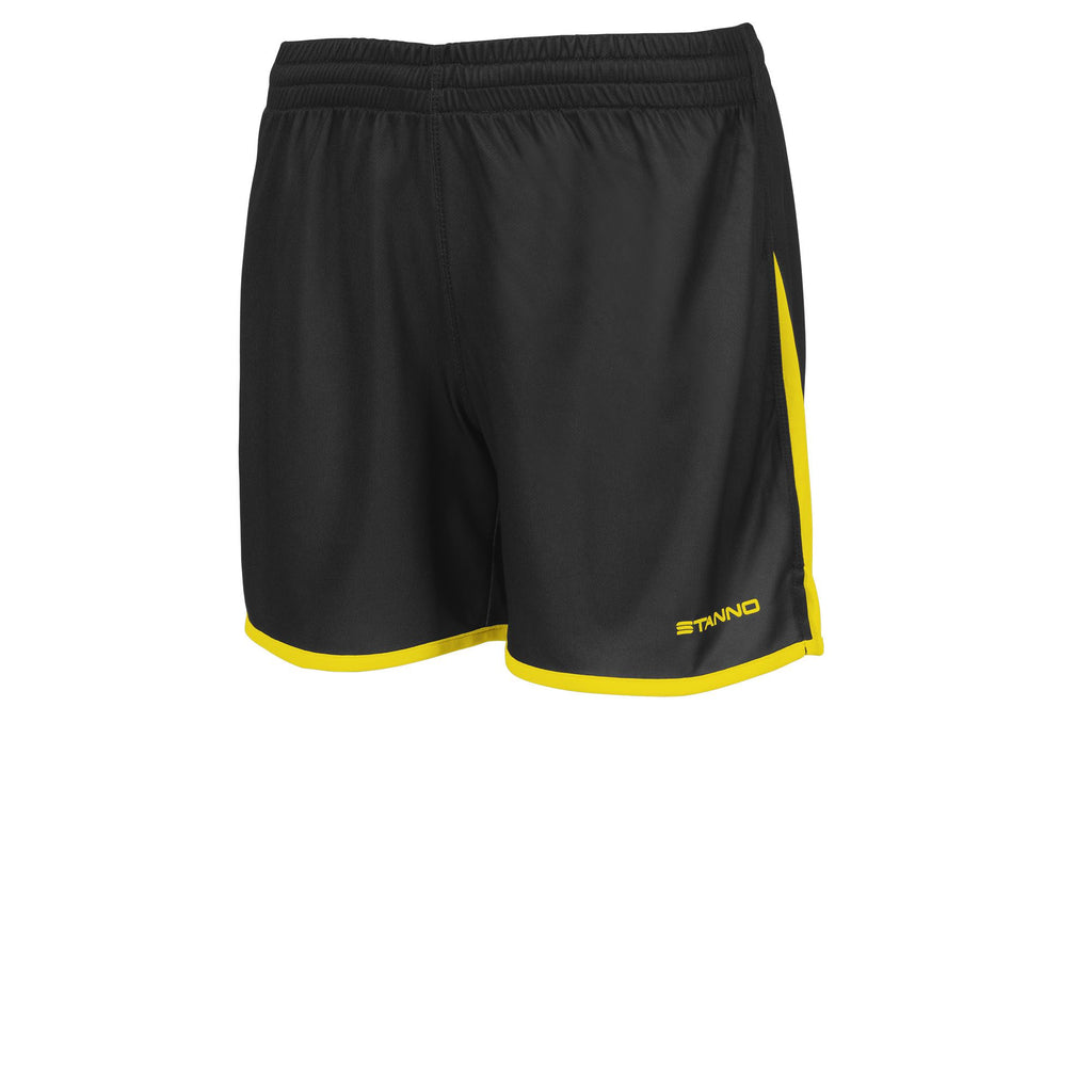 Stanno Altius Football Shorts (Black/Yellow)