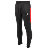 Stanno Centro Fitted Training Pants (Black/Red)