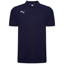 Load image into Gallery viewer, Puma TeamGOAL Sideline Polo (Peacoat/New Navy)