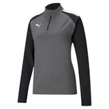 Puma Liga Training 1/4 Zip Top Womens (Smoked Pearl/Puma White)