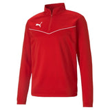 Puma Team Rise Training Qtr Zip Top – (Puma Red/White)