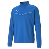 Puma Team Rise Training Qtr Zip Top – (Electric Blue Lemonade/White)