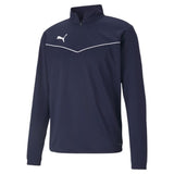 Puma Team Rise Training Qtr Zip Top – (Peacoat/White)