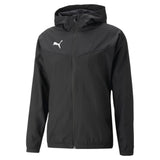 Puma Team Rise Training All Weather Jacket – (Black/Black)