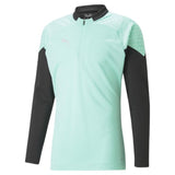 Puma TeamCUP Midlayer (Electric Peppermint/Puma Black)