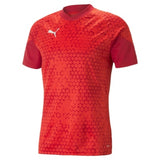 Puma teamCUP Graphic Training Jersey (Puma Red)