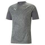 Puma teamCUP Graphic Training Jersey (Flat Medium Grey)