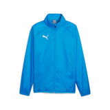 Edgeley Villa FC Puma TeamGOAL  All Weather Jacket – (Electric Blue Lemonade/White)