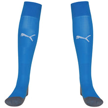 Load image into Gallery viewer, Edgeley Villa FC Puma Liga Core Football Sock (Electric Blue/White)