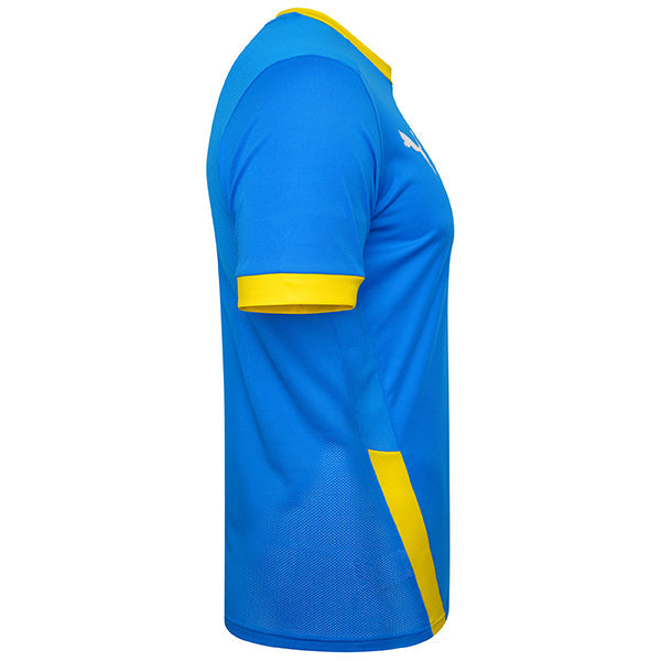 Puma Goal Football Shirt (Electric Blue/Cyber Yellow)