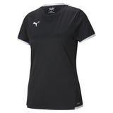 Puma Team Liga Football Shirt Womens (Black/White)