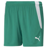 Puma Team Liga Football Short Womens (Pepper Green/White)