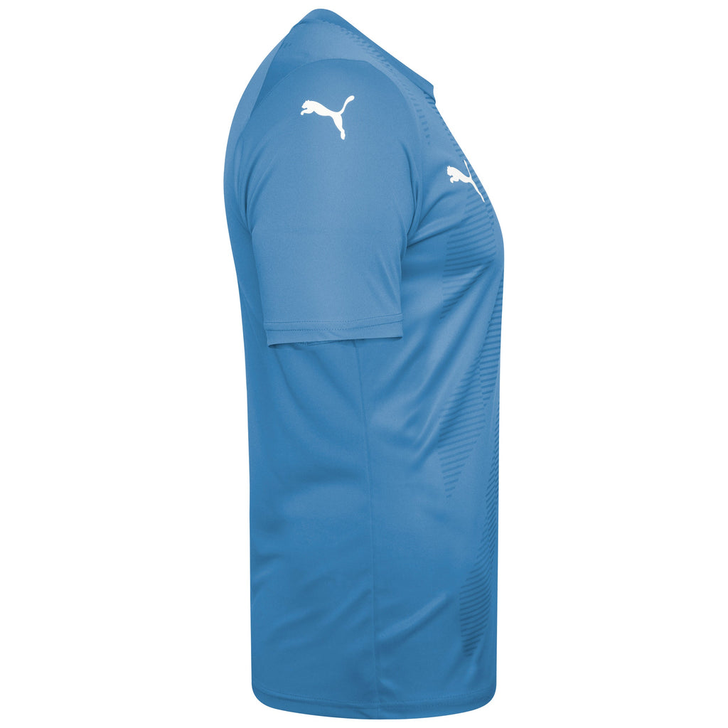Puma Team Glory Football Shirt (Electric Blue Lemonade)
