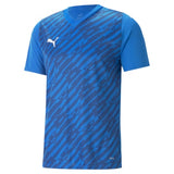 Puma teamULTIMATE Football Shirt (Electric Blue Lemonade)