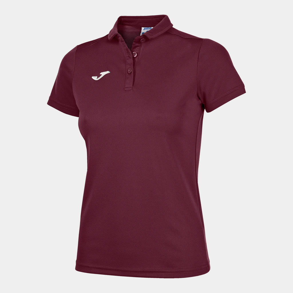 Joma Ladies Hobby Polo (Burgundy)