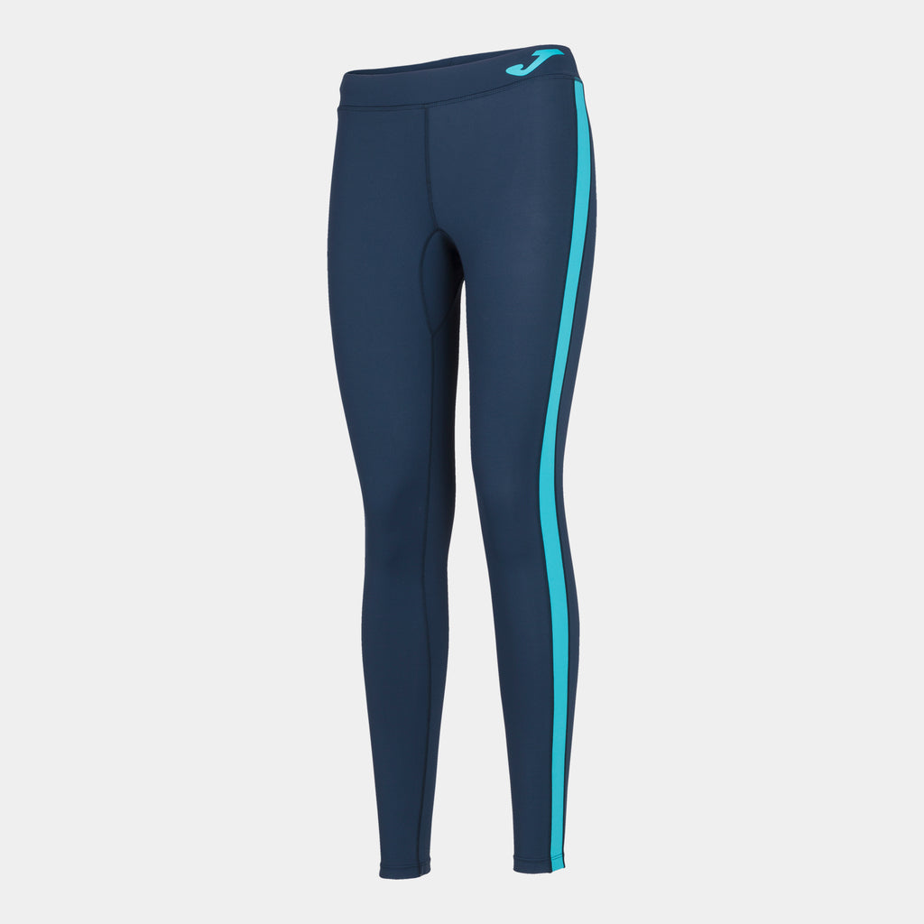 Joma Ascona Leggings (Dark Navy/Turquoise Fluor)