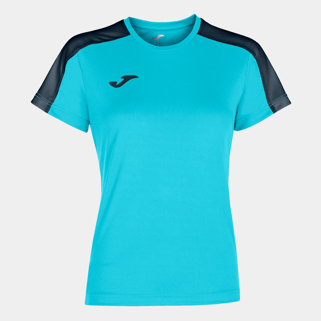 Joma Academy III Ladies Shirt (Turquoise Fluor/Dark Navy)