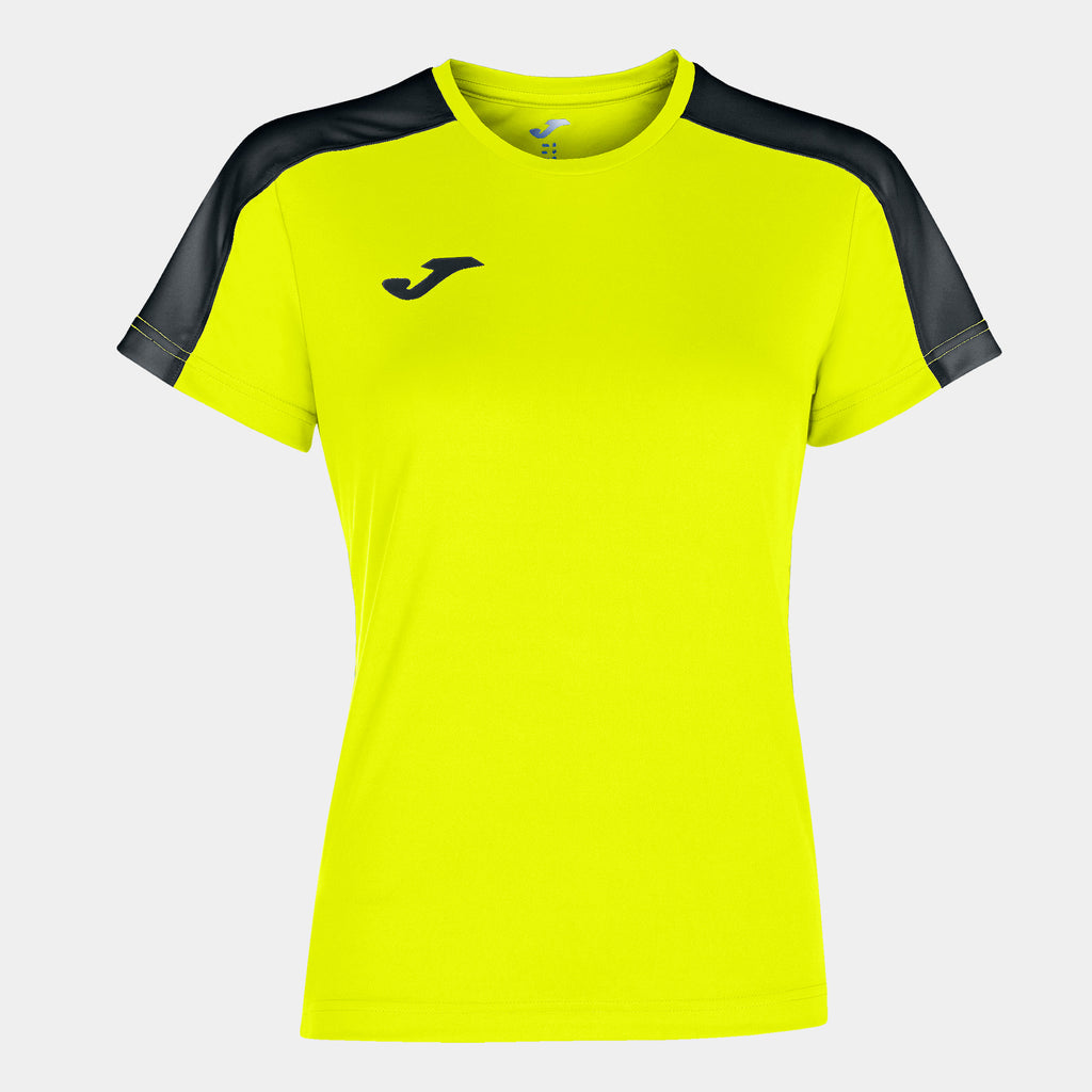 Joma Academy III Ladies Shirt (Yellow Fluor/Black)